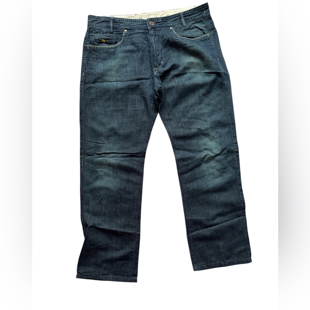 Cortigiani Blue Relaxed Fit Jeans